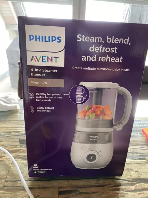 philips avent 4 in 1 Steamer Blender Premium gebraucht