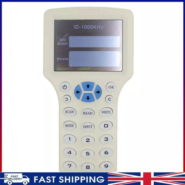 UK RFID Copier ID IC Reader Writer Duplicator NFC Key Card (No Accessories)