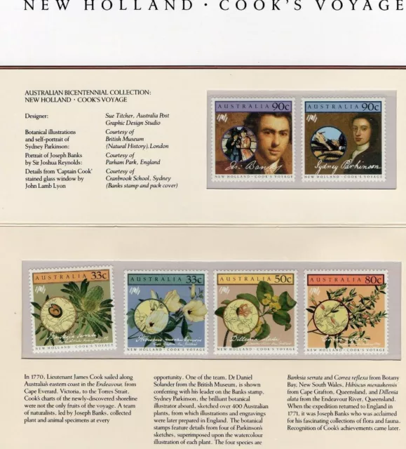 Australia 1986-Australian Bicentennial Collection  Post Office Pack  Muh