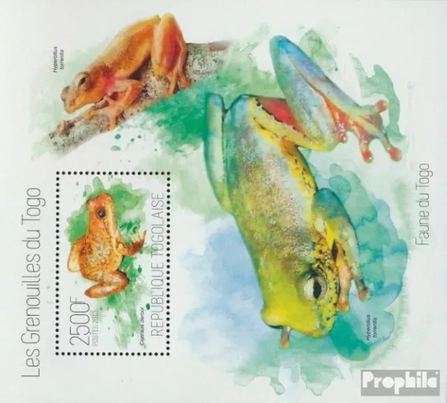 Briefmarken Togo  Mi Block 871 postfrisch Dinosaurier