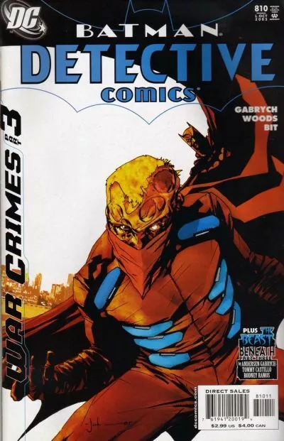 DETECTIVE COMICS #810 F/VF, Batman, Direct, DC 2005 Stock Image