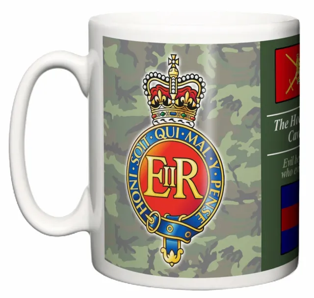 British Army Soldier The Household Cavalry Royal Armoured Corps TRF Tea Mug