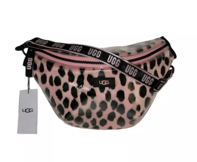 New Ugg Nasha Pink Crossbody Belt Bag Nwt