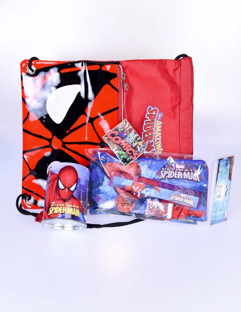 Kit Busta Spiderman Idea Regalo