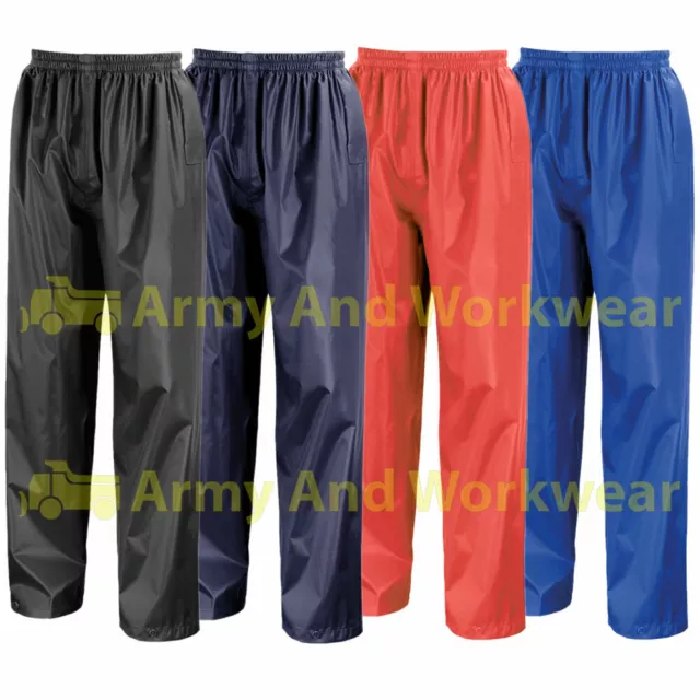 Childrens Kids Breathable Waterproof Rain Over Trousers Play Bottoms Wet Pant PP