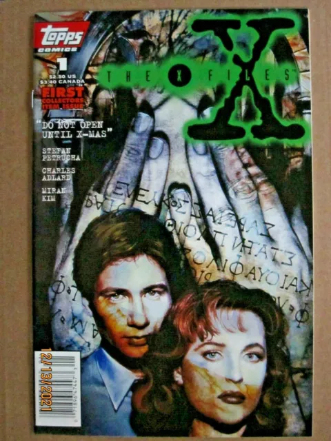 1995 Topps Comics The X-Files #1 First Printing