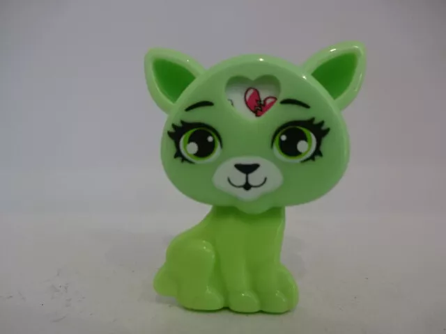 Miniatura gioco da tavolo/gatto verde con motivo girevole