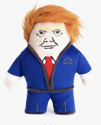 NWT Bark Box Donald Trump "DOGNALD"  Barkbox Presidential Dog Toy RARE