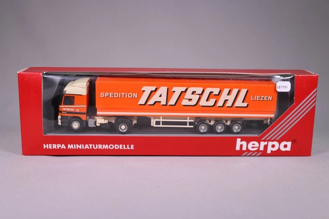 Maquette Camion Mercedes Actros L 96 – Échelle 1/87, Modèle Détail, Figurine Collection | Herpa MiniKit
