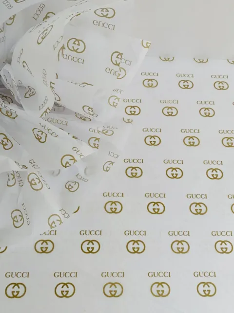 NEW GUCCI & CHANEL & Louis Vuitton & Versace Tissue Paper $13.88 - PicClick