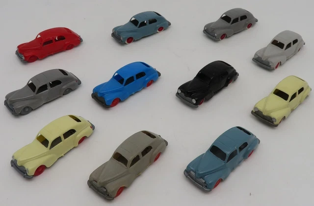 Voiture Miniature Jouef Peugeot 203 Gris Métal - Échelle HO (1/87) - Occasion