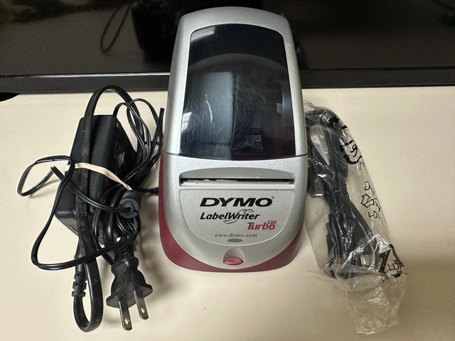 Dymo LabelWriter 330 Turbo Thermal Label Printer 93038 w/ AC Adapter, USB Cable