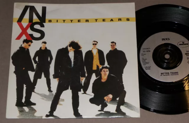 INXS Bitter Tears 7" Single Vinyl Record INXS 17