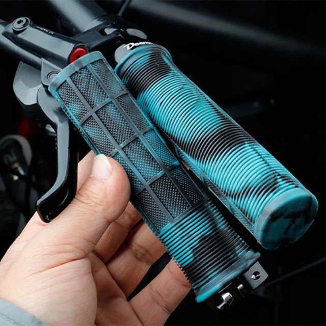 1 Pair Bike Grip Cover Anti-Slip Waterproof Shockproof Anti Slip Ergonomic