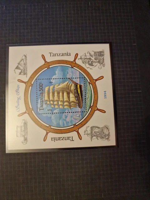 Tanzania 1994 Sg Ms1798 Sailing Ships   Mnh