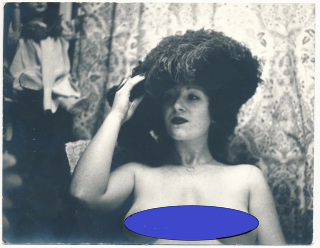 Tirage Argentique Irina Ionesco - 1970 - 41x31,5 Cm - Tirage Original D'époque