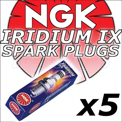 5 NGK Iridium Spark Plugs VOLVO 850 2.3 T5 TURBO 93-97