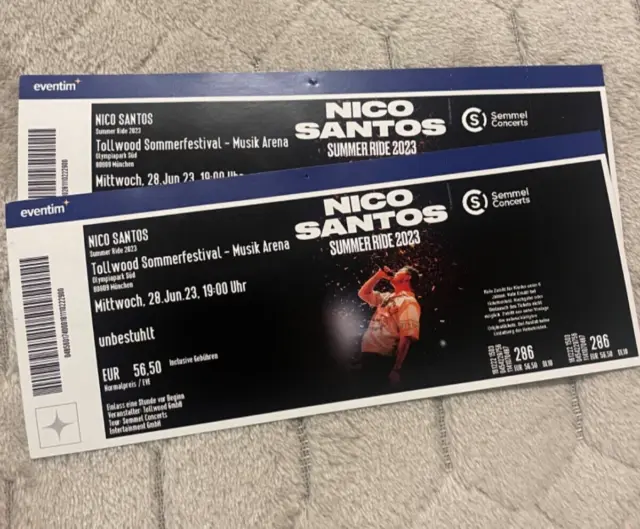 Konzert Tickets Nico Santos Mündlich