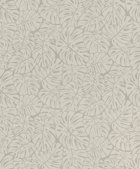 Rasch Tapete Rocknrolle 541557 Palmblätter Selva Gris Papel Pintado Fieltro