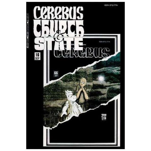 Cerebus: Church & State #16 in Very Fine condition. Aardvark-Vanaheim comics [k,