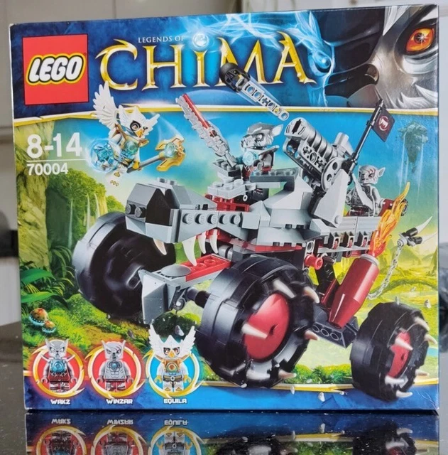 LEGO 70004 LEGENDS OF CHIMA Wakz' Pack Tracker *NEUF SCELLÉ* EUR 52,68 ...