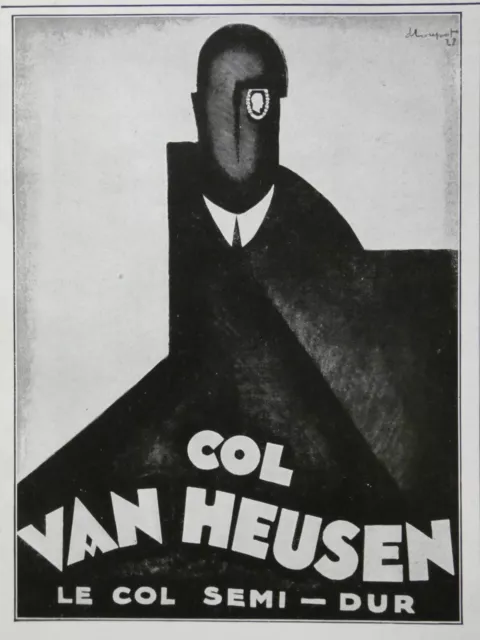 1928 Van Heusen Col Press Advertisement Le Col Semi-Hard