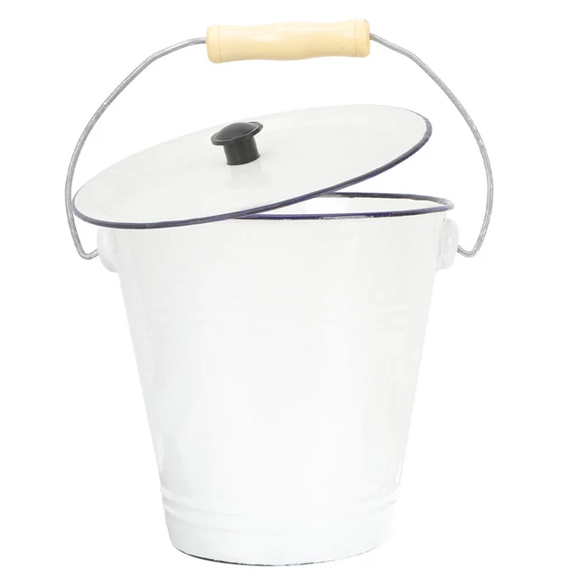 Contenedores de alimentos de viaje barril ardiente cubo de arroz blanco madera