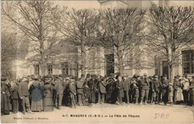 CPA MANDRES La Fete de Paques (1161543)