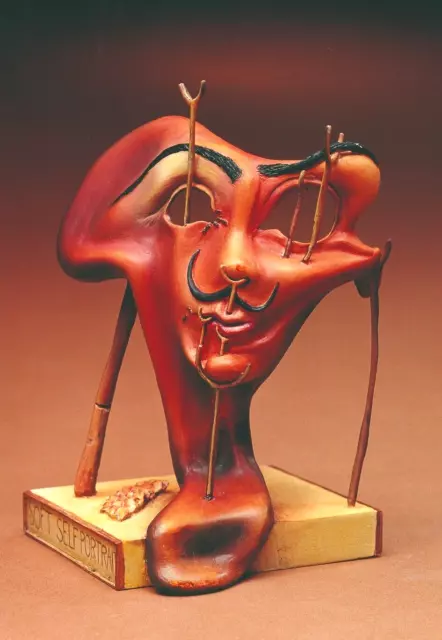 Estatuilla Autorretrato Dali Museo Art Parastone Decoración Hogar 3D Nuevo