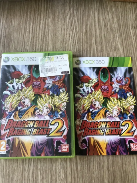 Boîte + Notice Dragonball Dragon Ball Z Raging Blast 2 Dbz Xbox 360 Pas De Jeu
