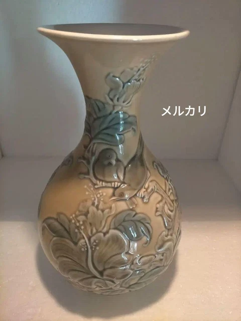 リヤドロ lladro 「sparrows and flowers vase」 s-l400.jpg