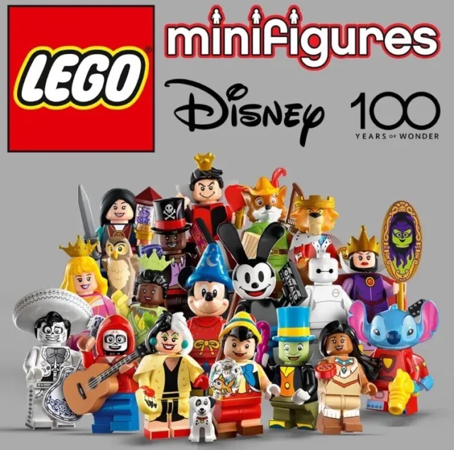 Lego Minifigures Disney 71012 - N°1- Stitch (1 sachet ENTRE-OUVERT