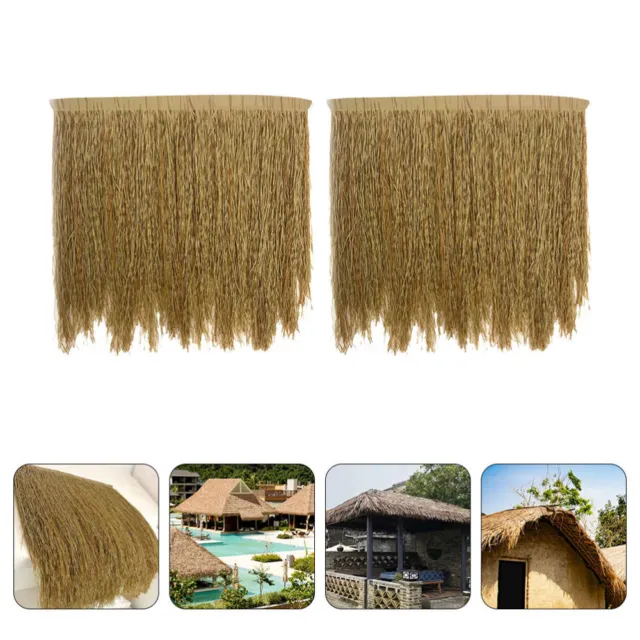 Plastic Mexican Style Tiki Bar Grass Duck Blind Grass DIY Thatch Cottage  Roof