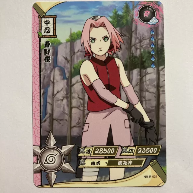 Sakura Haruno Naruto TCG Alternate Art Alt PROMO N-US004 Determination CCG  Card