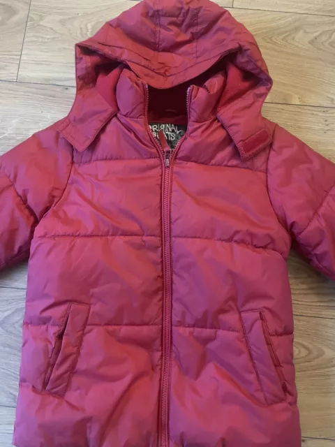 Kids Red Winter Coat (NEXT) Age 9 Years