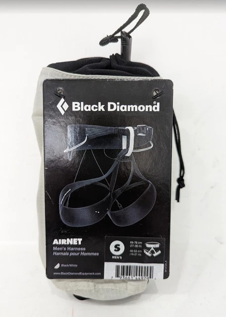 Black Diamond Airnet Men's Rock Climbing Harness - Small