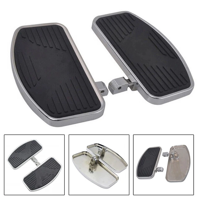 Rider Floorboards Motorcycle Pedal Adjusted Easy Installed Foot Boards