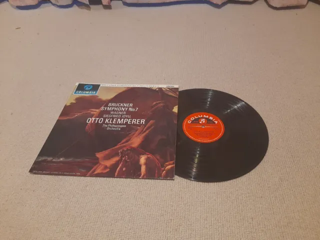 Bruckner: Symphony No. 7 vinyl LP Columbia Records SAX 2455 Stereo Semi-Circle