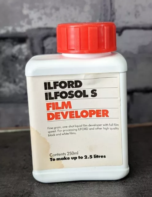 Ilford Ilfosol S 250ml - Black & White Film Developer new
