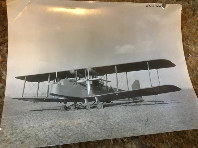 PIONEER AVIATION ORIGINAL PHOTOGRAPH EARLY AEROPLANE IN HISTORIC IMAGE No 35