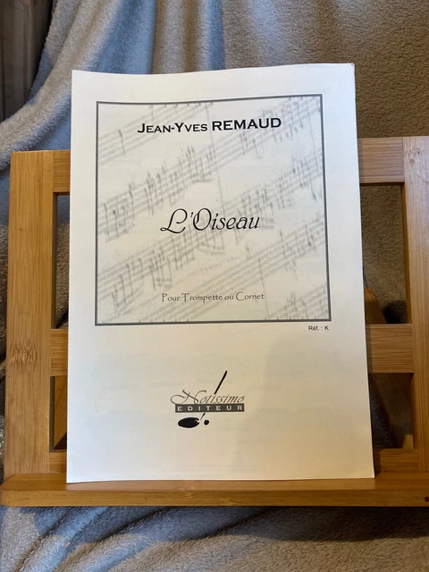 Jean-Yves Remaud L'Oiseau pour trompette ou cornet partition éditions Notissimo