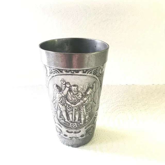 Gobelet à Vin, Vintage Cuivre Relief Fleur Vin Calice Liqueur Pour Bar