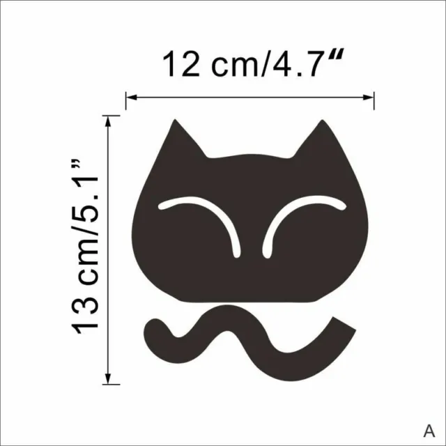 DIY Funny Cute Cat Dog Switch Stickers Wall Stickers Home Decoration Bedroom kid 9