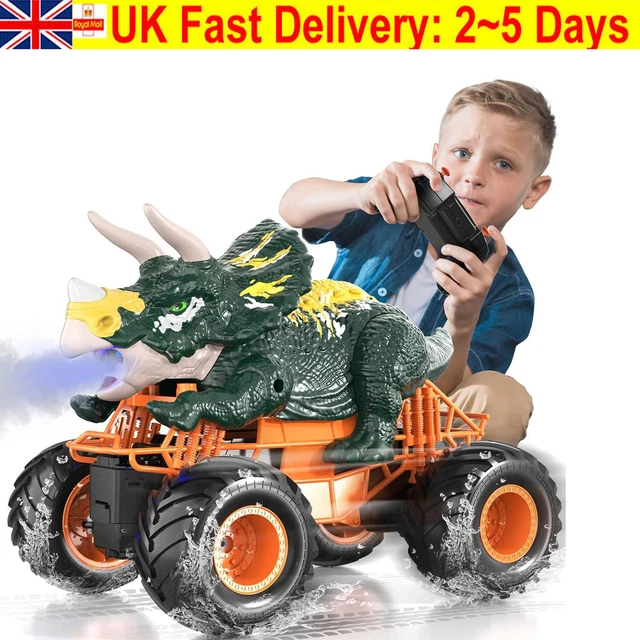 DINOSAUR CAR TOY Remote Control Dino Monster Truck RC Car Toy Birthday