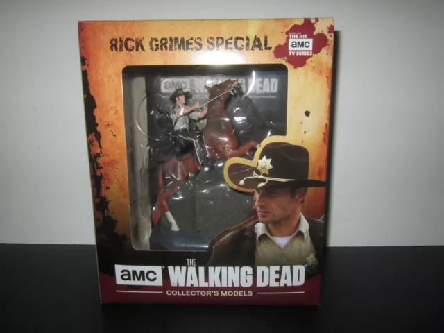 Figurine Rick Grimes Special à cheval The Walking Dead AMC TV SERIES Eaglemoss