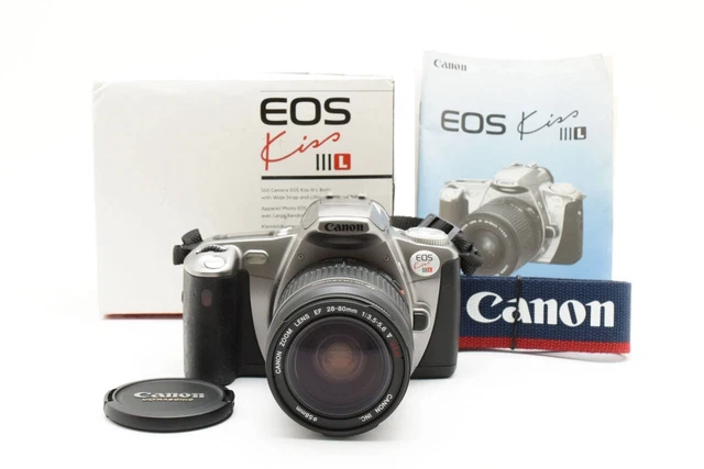 ★極上★CANON eos kiss Lite EF 28-80mm USM Near MINT] Canon EOS Kiss SLR Film Camera EF zoom 28-80mm
