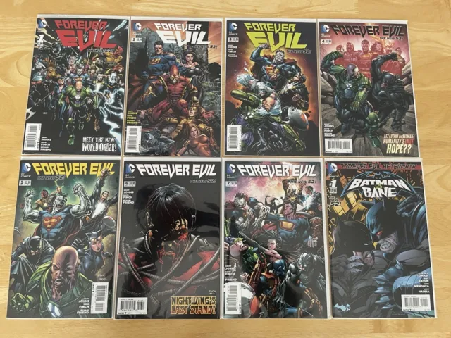 Forever Evil (DC Comics, 2013) Issues #1-7, Aftermath COMPLETE SERIES