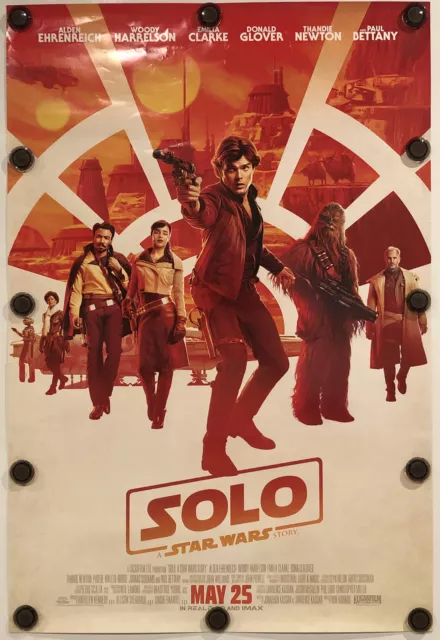 SOLO: A STAR WARS STORY Original (27" X 40") DS/Rolled Movie Poster - 2018