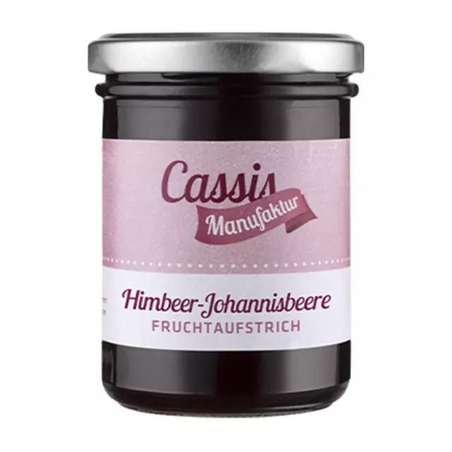 Fruchtaufstrich Himbeer-Johannisbeere