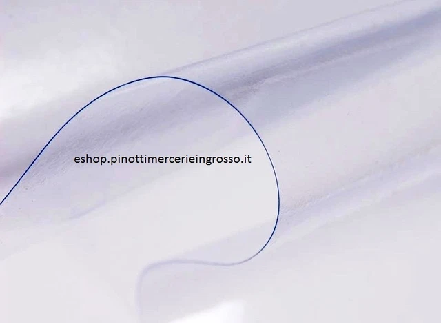 PVC TRASPARENTE Plastificato Cristal 100% IMPERMEABILE Vendita Al Mezzo - Foto 4